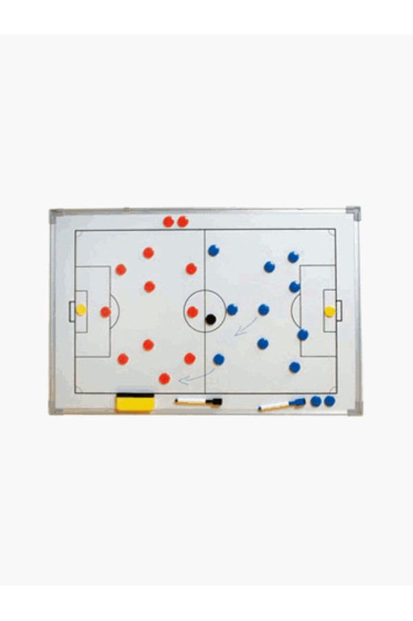 Magnetic football tactics board
